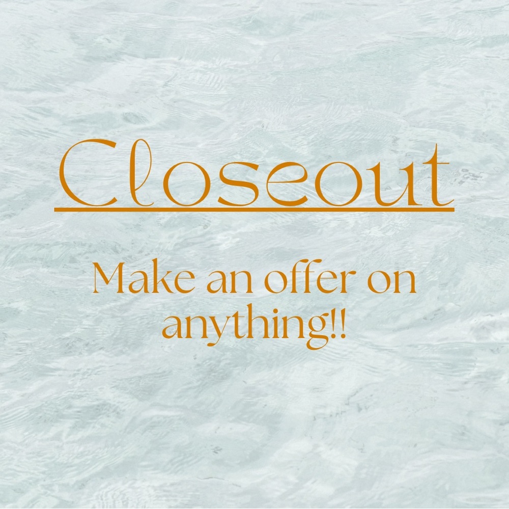 Boutique closeout